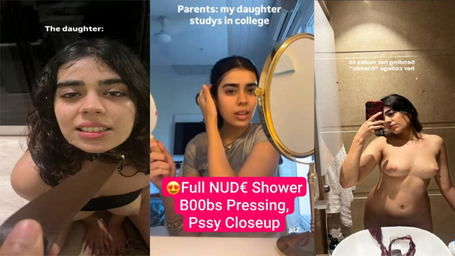 Desi Girl Went College For Her – Classmates Nude & Pussy Closeup