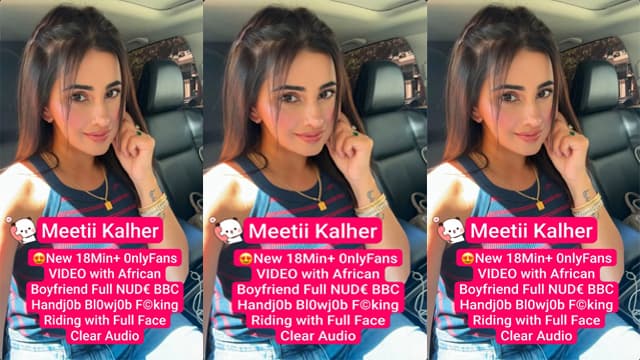 Meetii Kalher New African Boyfriend – Riding Blowjob & Fucking